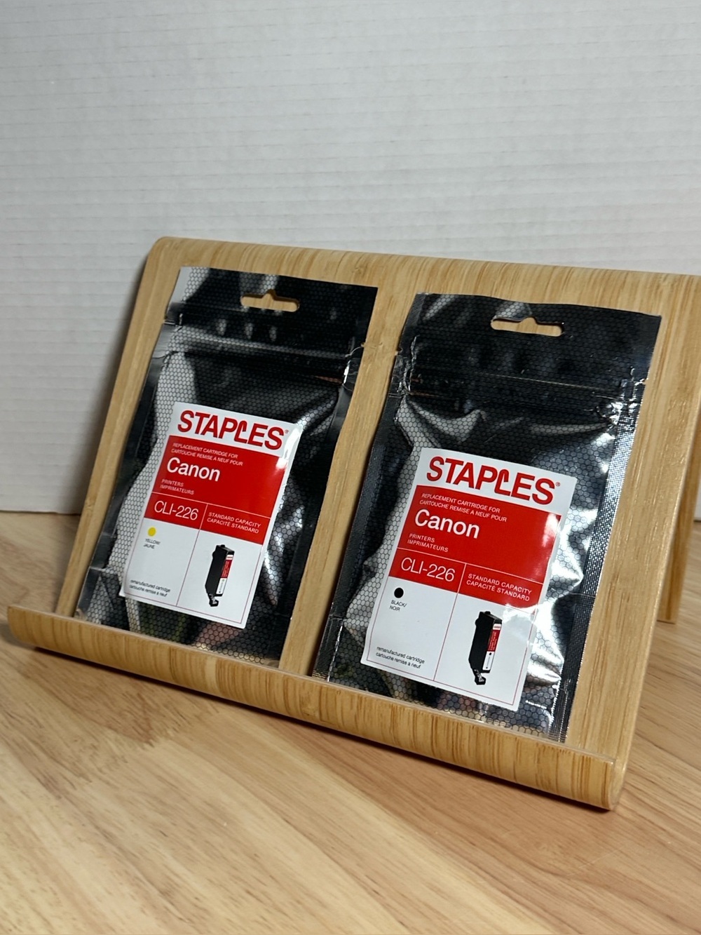Canon Printer Ink CLI-226 Black / Yellow BNIB Staples
